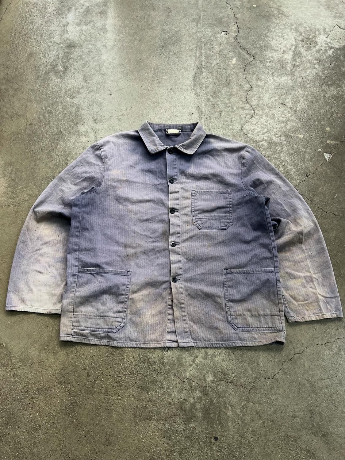 HARD SUN FADED HBT OLD 썬페이드 헤링본 프렌치워크자켓 상품이미지1