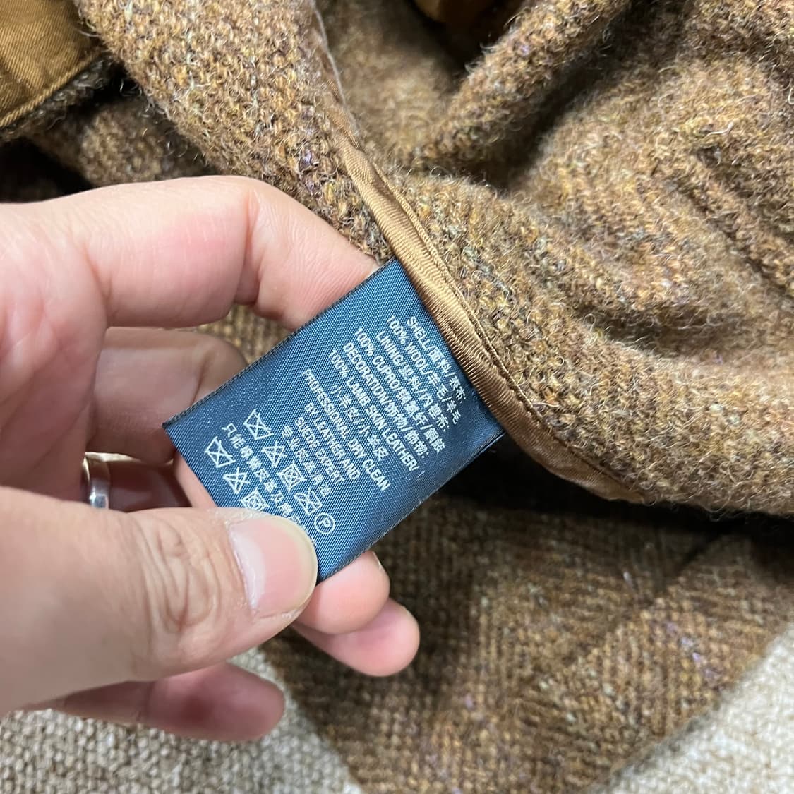 폴로 랄프로렌 헤링본 울자켓 상품이미지5