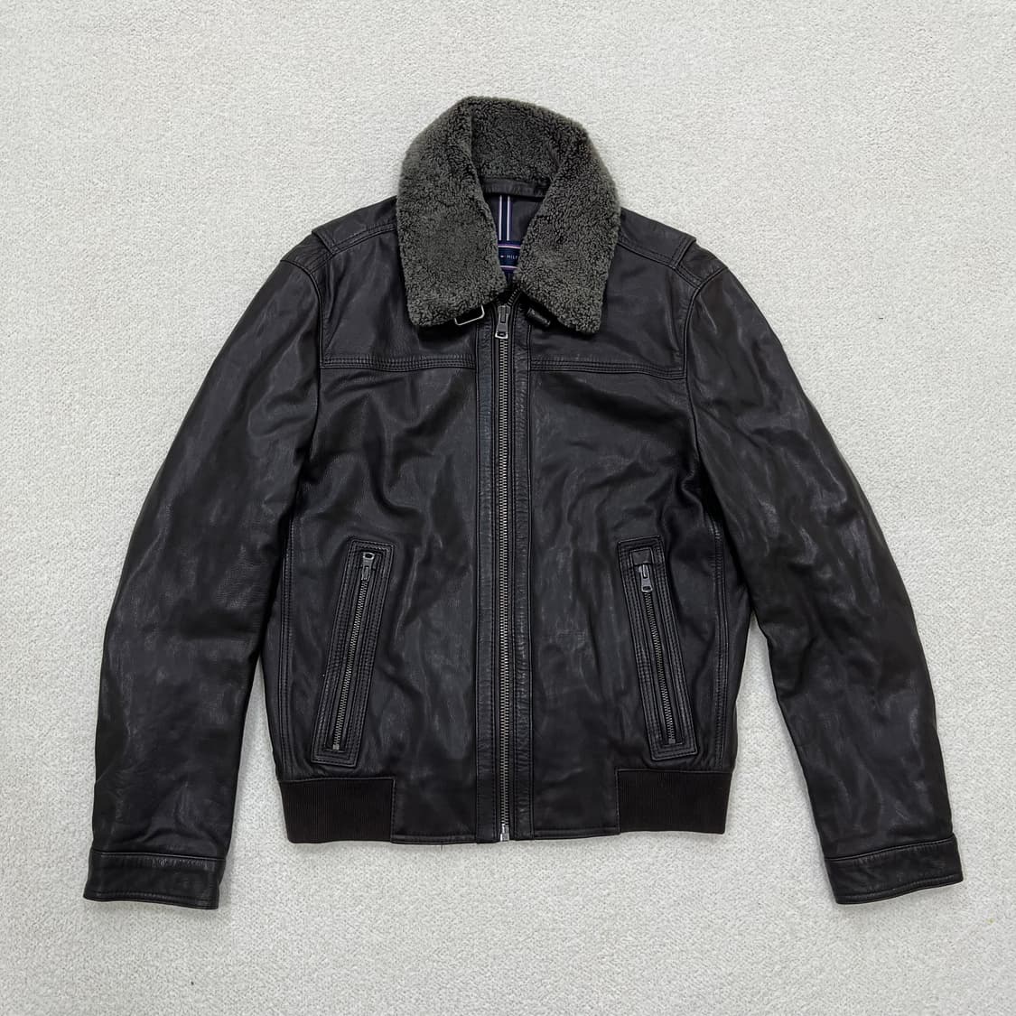 46 타미힐피거 염소가죽 덱자켓 0303M 상품이미지1