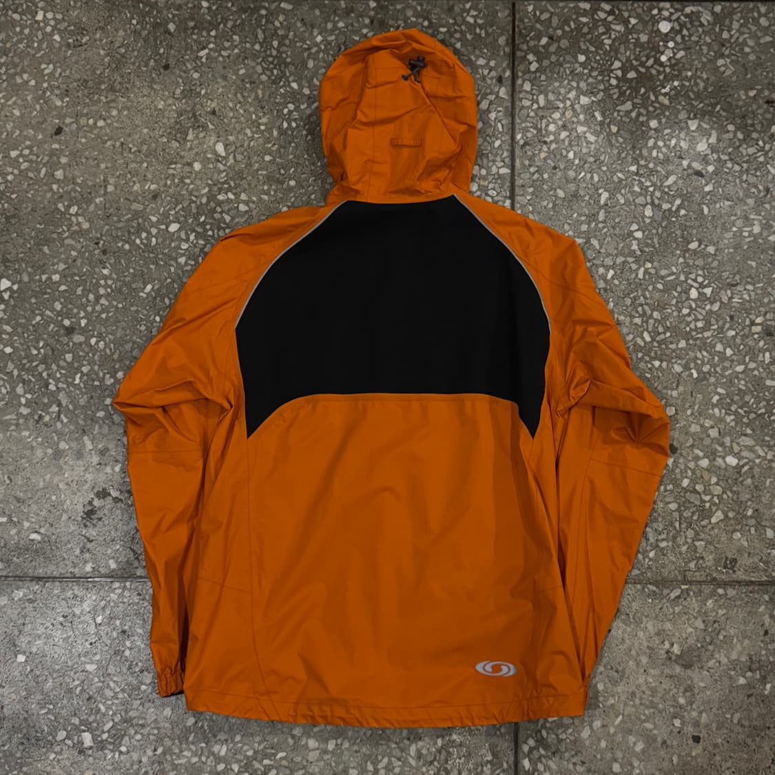 살로몬 오렌지 후드 바람막이 L 상품이미지2