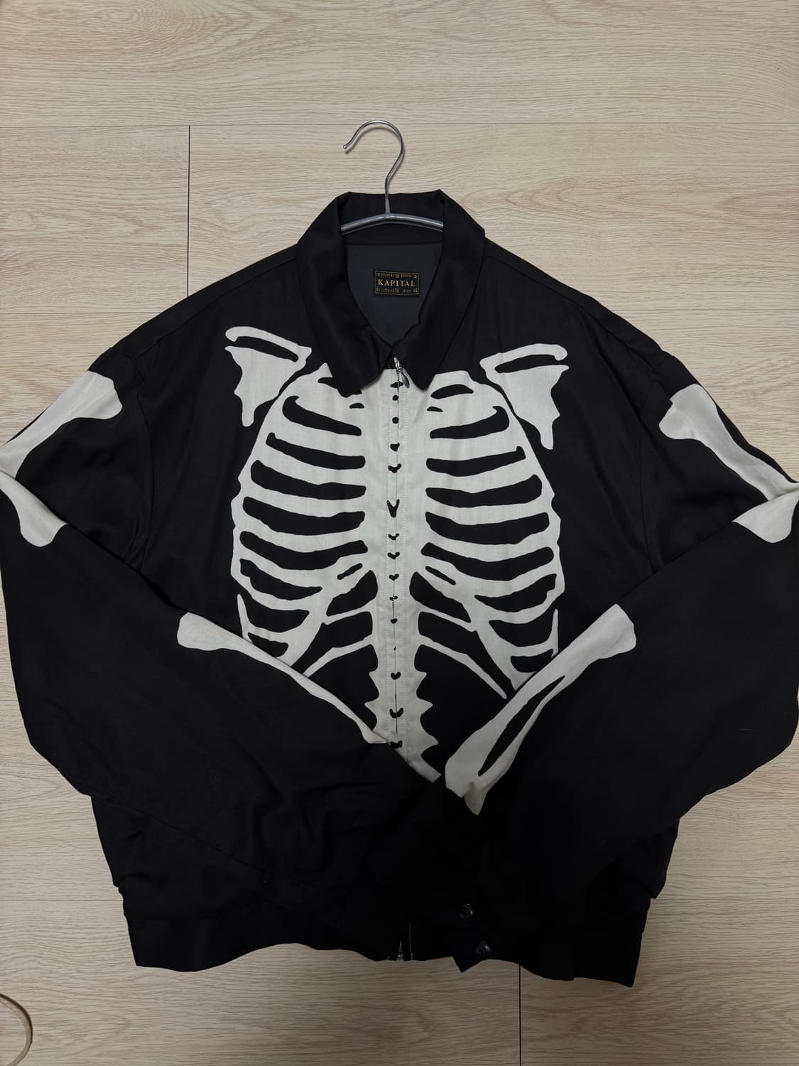 4)캐피탈 레이온 트윌 본 드리즐러 자켓 블랙 상품이미지1