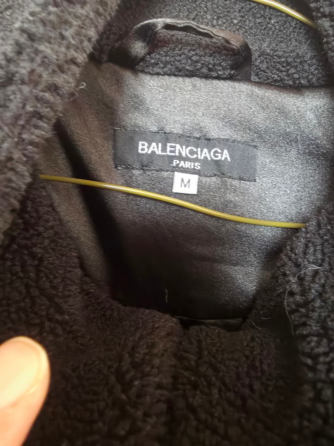 발렌시아가로고후리스자켓 M 상품이미지5