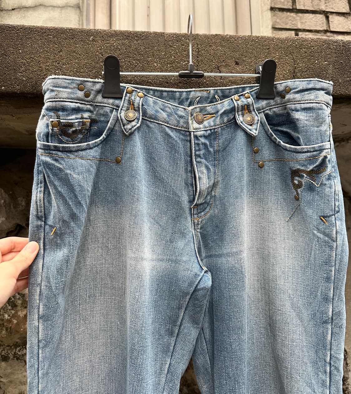 La Redoute tribal embroidered denim pant 상품이미지7