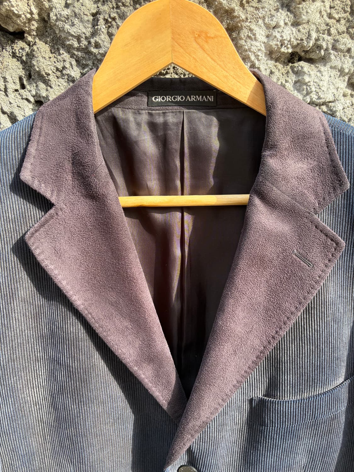 Giorgio Armani 딥네이비 코듀로이 테일러드 XL 상품이미지3