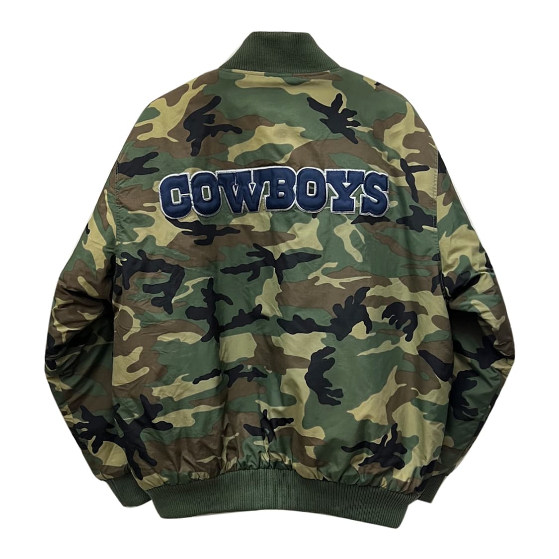 리복 NFL 댈러스 카우보이 카모 밀리터리 점퍼 자켓 L~XL 상품이미지3