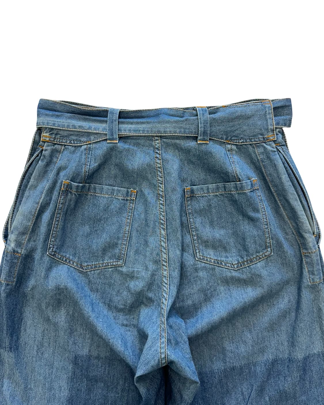 JW 앤더슨 벨트 디테일 미드 블루 데님팬츠 상품이미지7