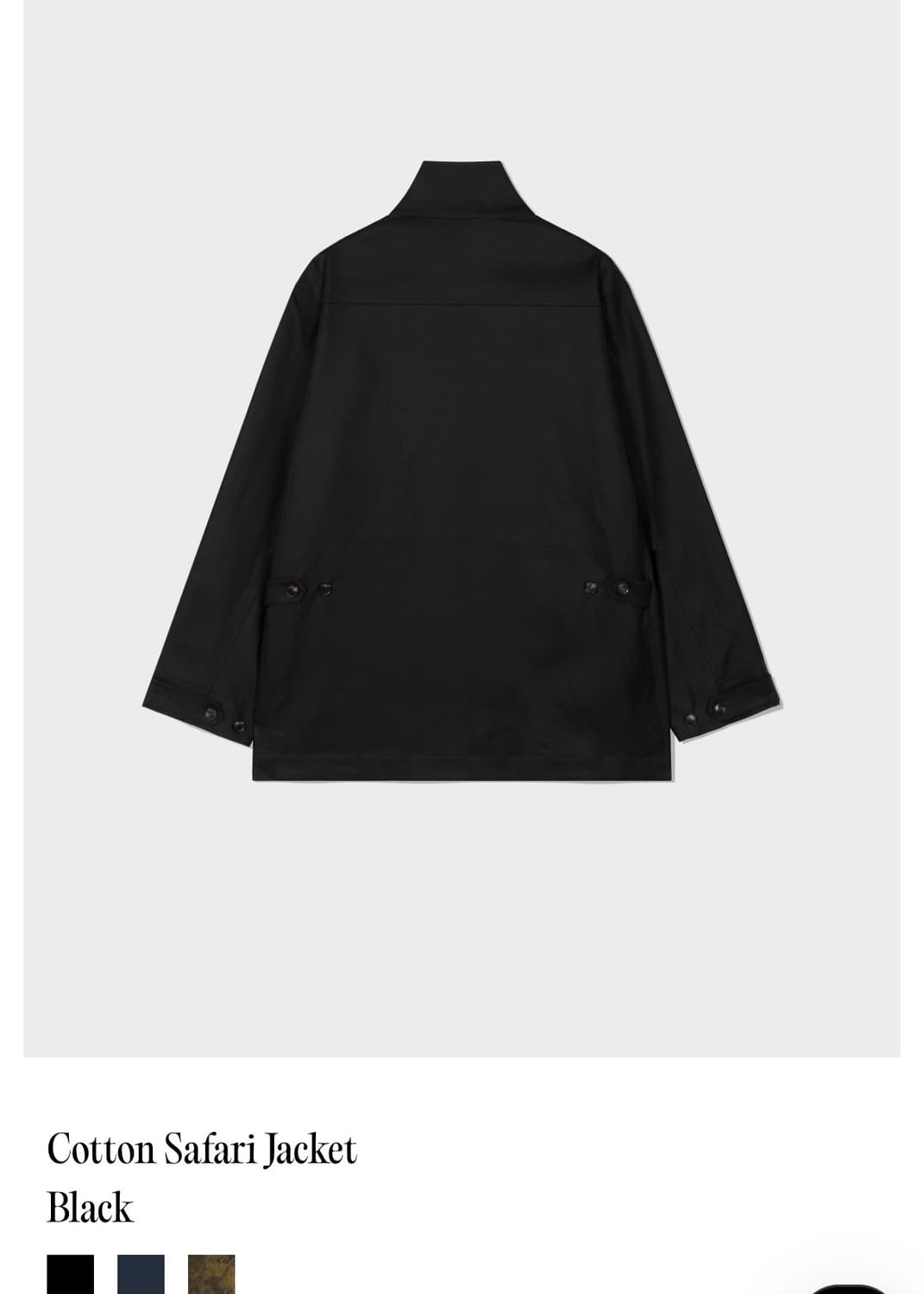 로우클래식 사파리 자켓  상품이미지3