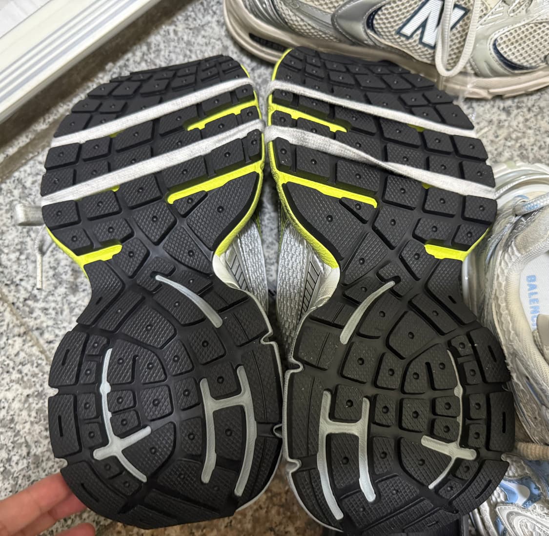 발렌시아가 3XL 스니커즈 36 사이즈 화이트 옐로우 블루 상품이미지7