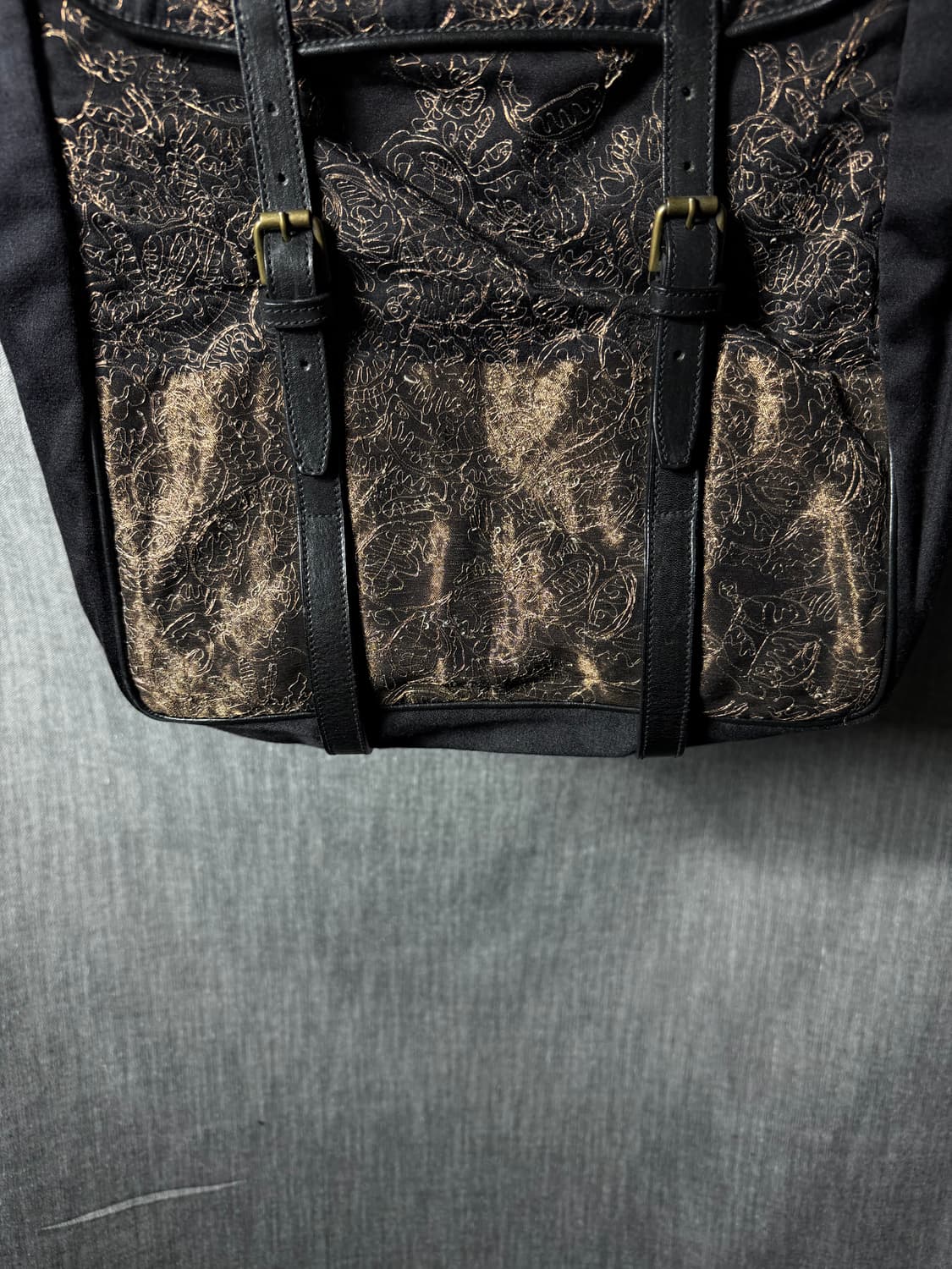 드리스반노튼 빈티지 자카드 핸드백 상품이미지5