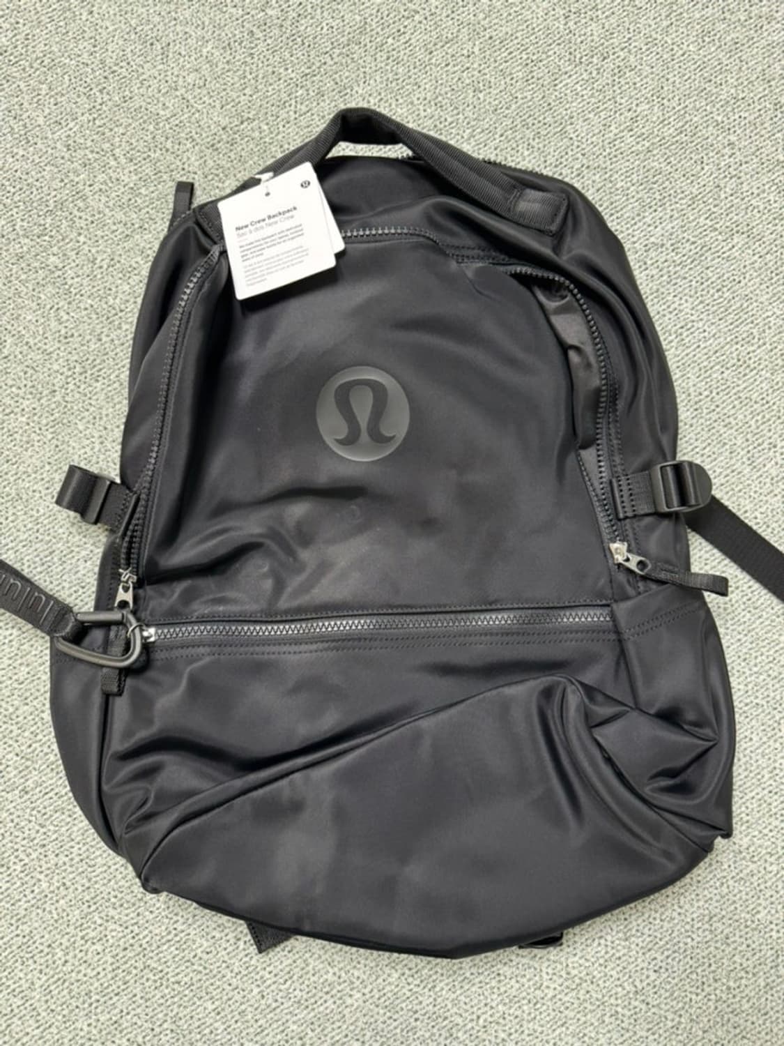 새상품)룰루레몬 뉴크루 백팩 블랙 22L 상품이미지1