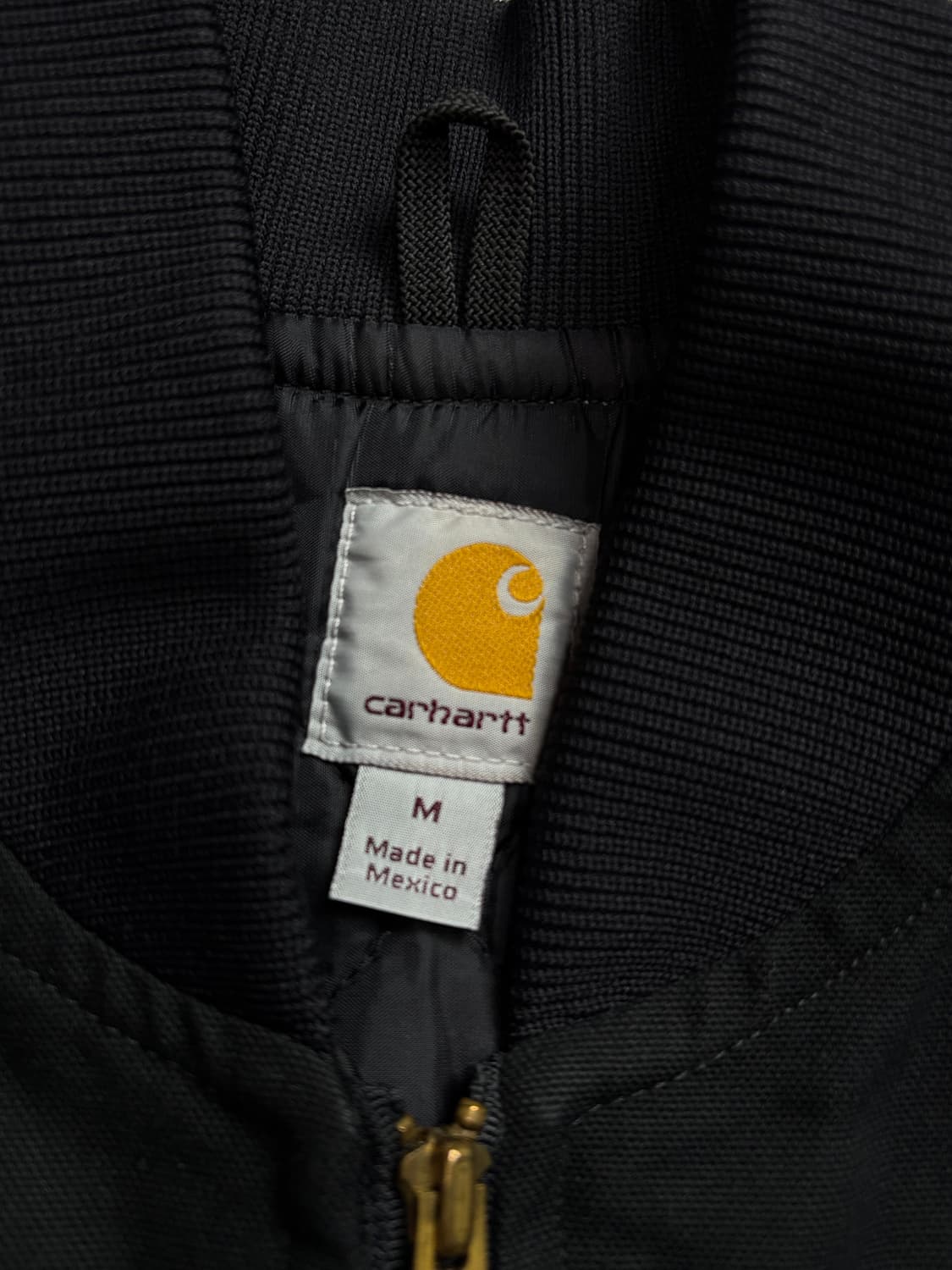 칼하트 USA 오리지날 덕캔버스 워크 베스트 블랙 1844 상품이미지3