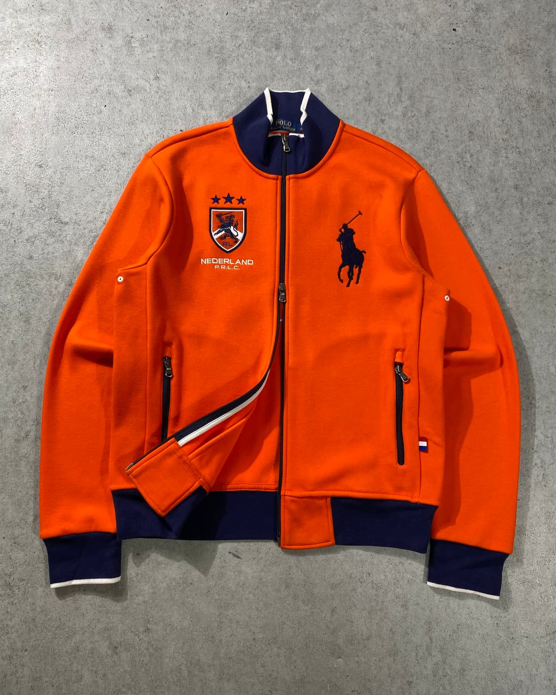 [M] Polo 폴로 랄프로렌 네덜란드 코튼 집업 져지 상품이미지1