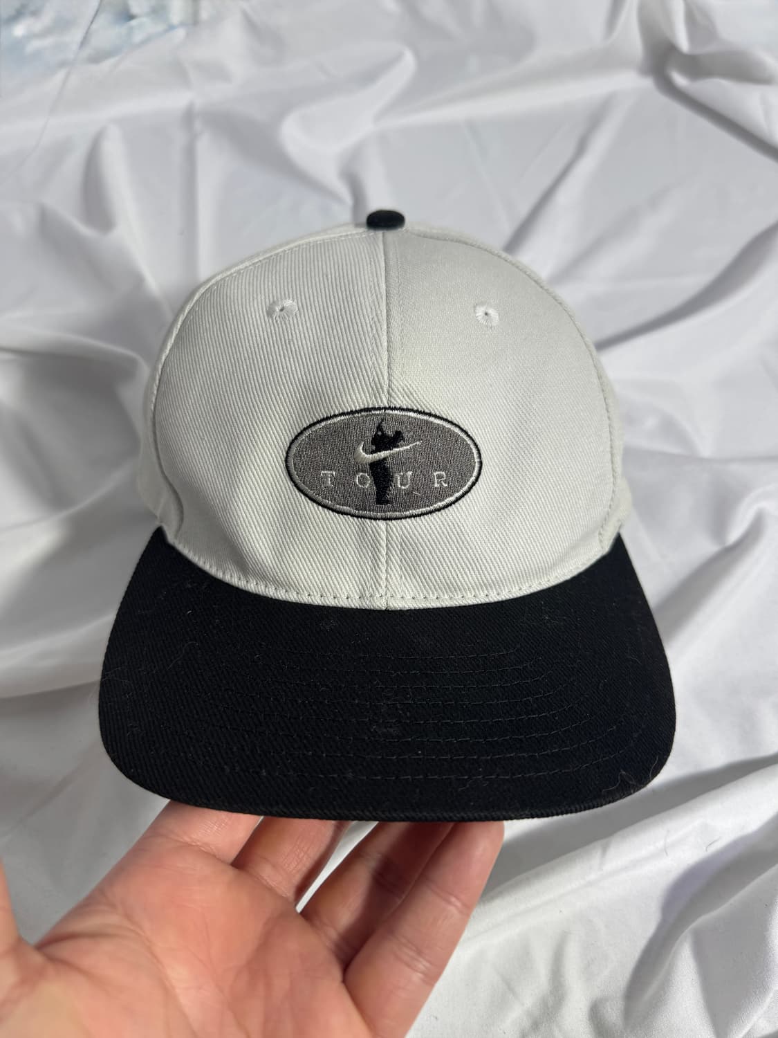 90s 나이키 골프 타이거 우즈 투어 자수 볼캡 상품이미지1