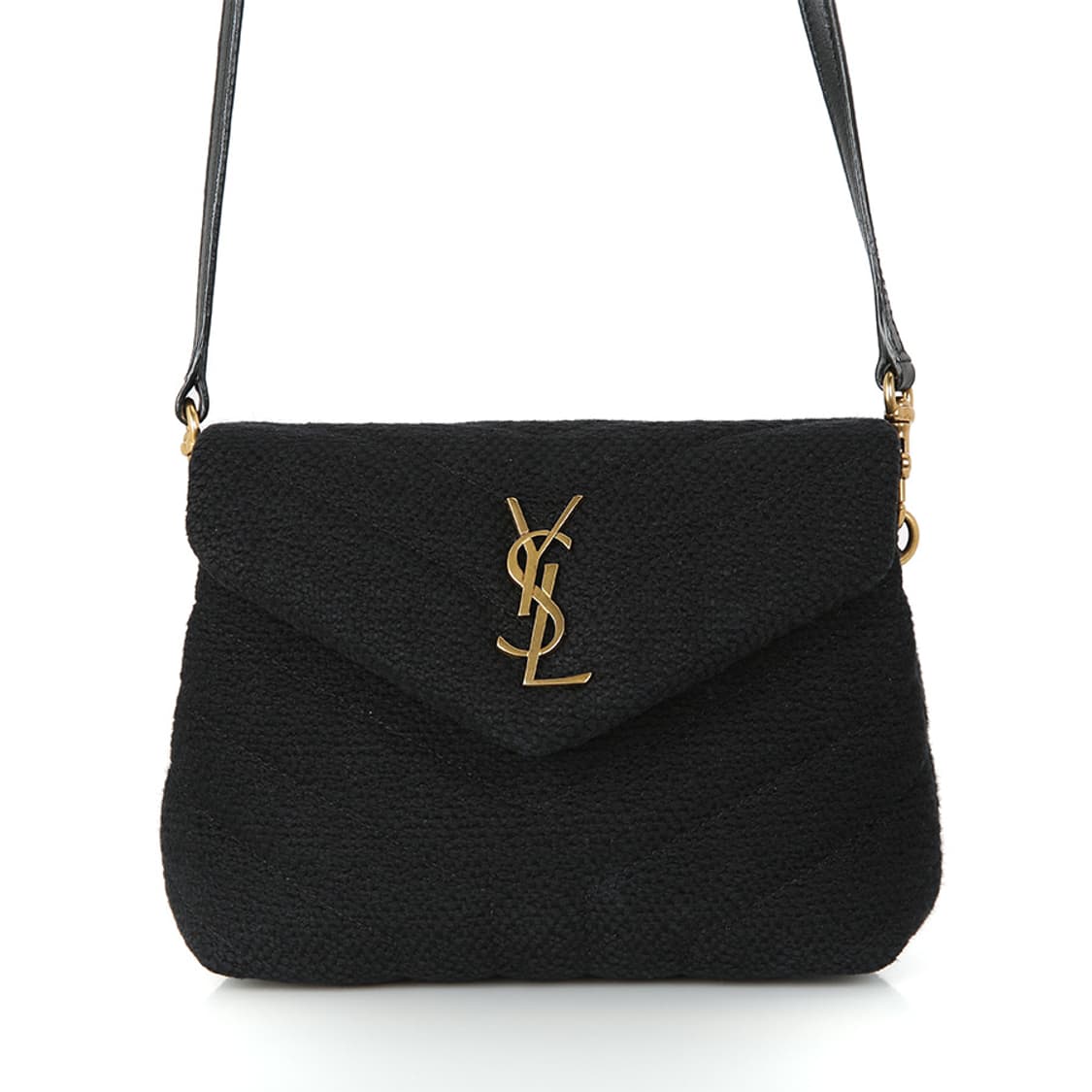 생로랑 루루백 토이 블랙 트위드 Y퀼팅 미니크로스백 678401 상품이미지1