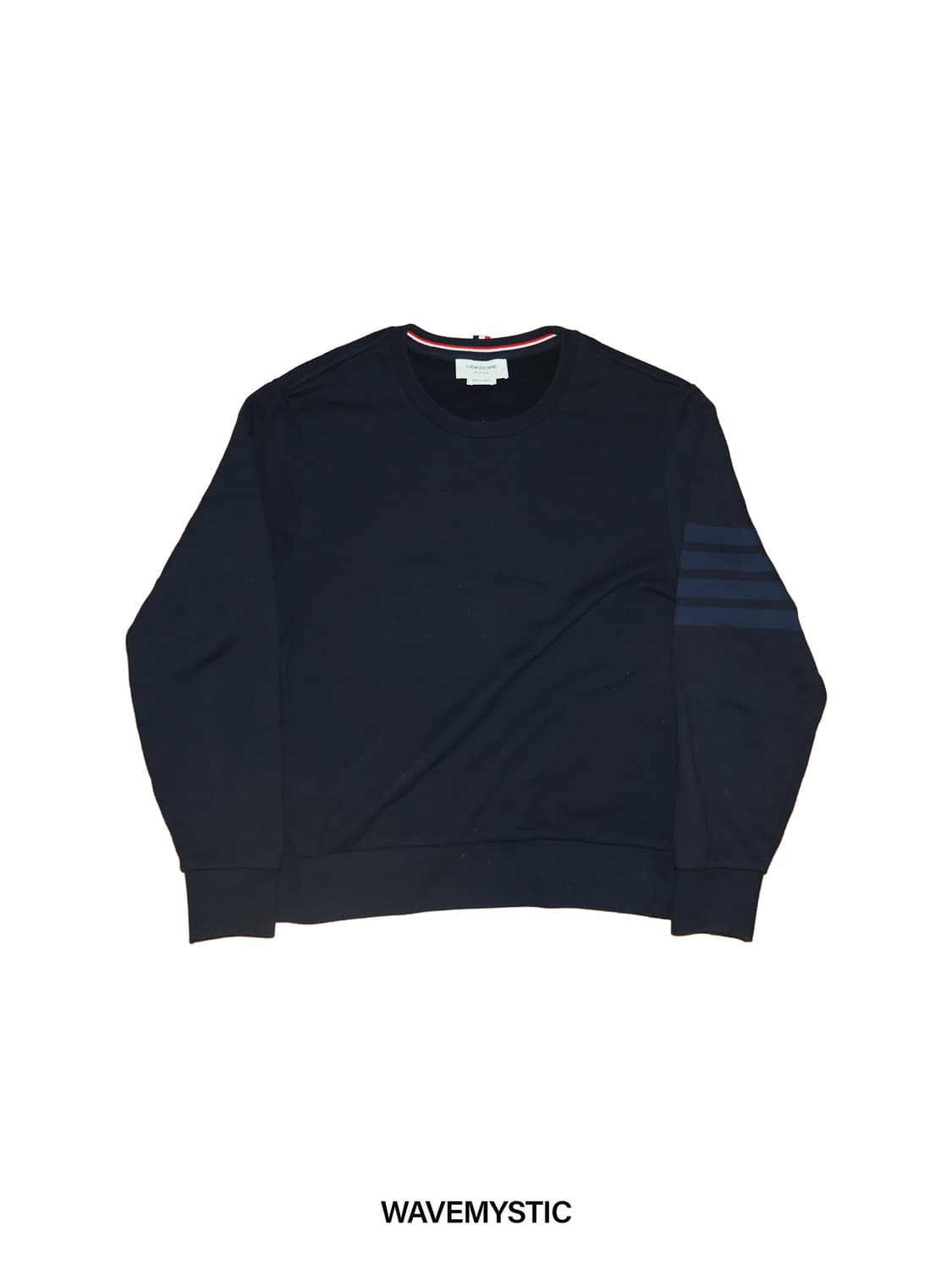 [정품]톰브라운 네이비 삼선 맨투맨 상품이미지1