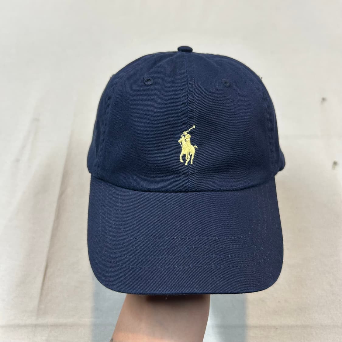 폴로 랄프로렌 아이코닉 치노 볼캡 모자 네이비 상품이미지2