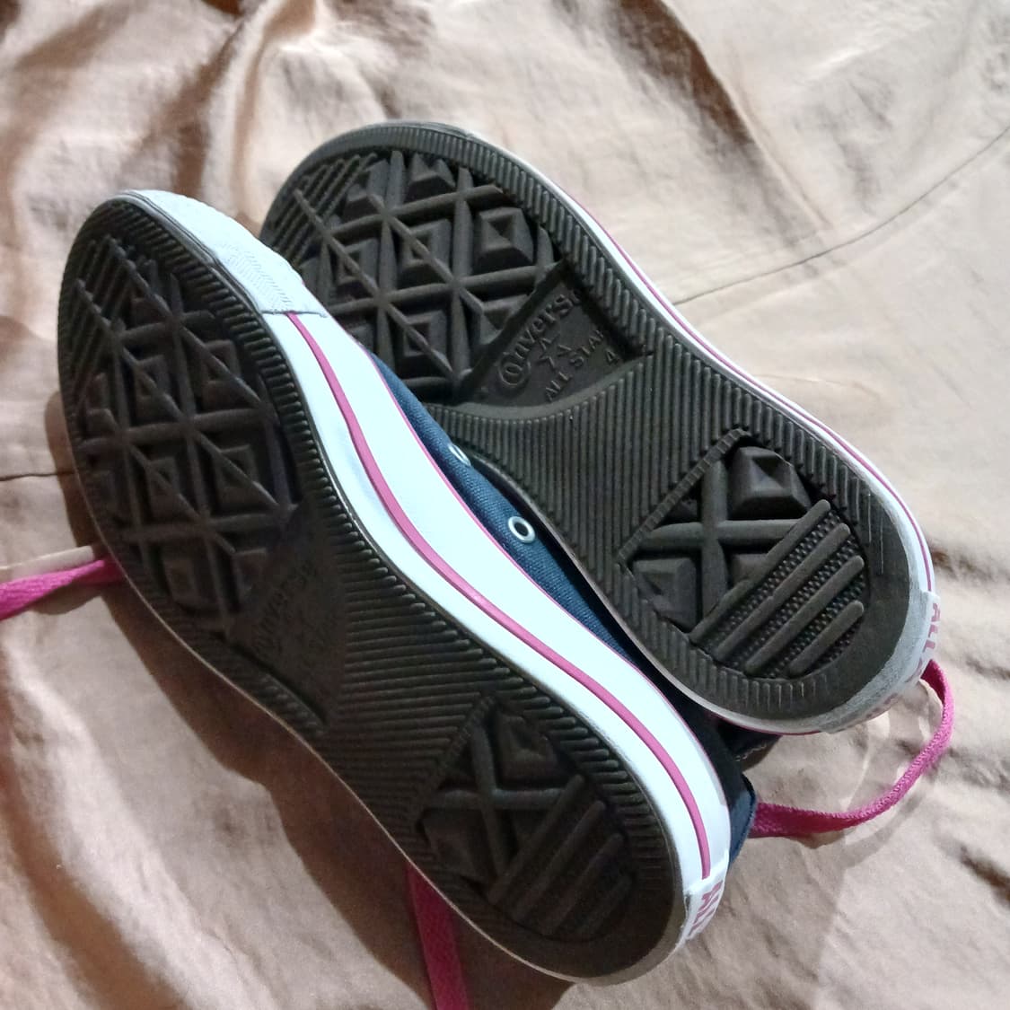 컨버스 하이 지퍼 핑크 [새것] 상품이미지6