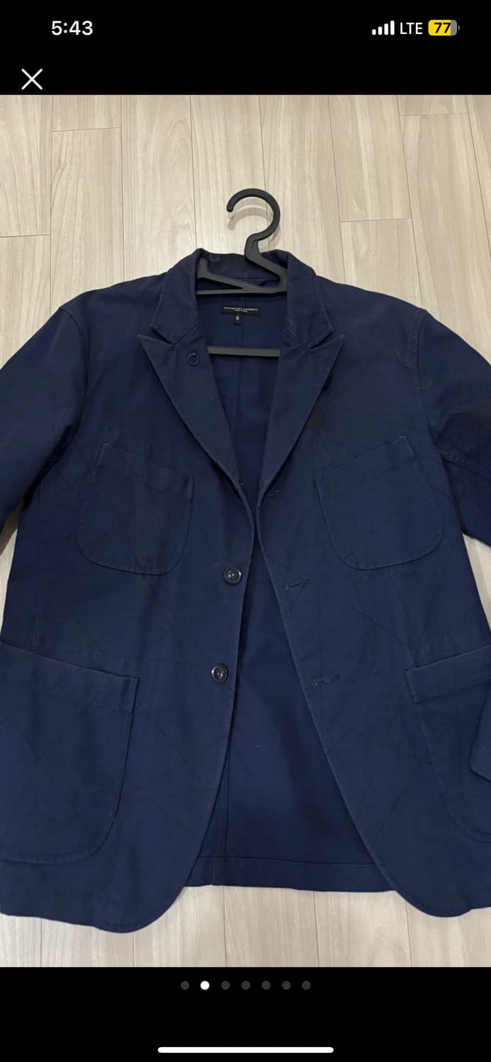 엔지니어드 가먼츠 베드포드 네이비 s사이즈 실사이즈 m~L 상품이미지1