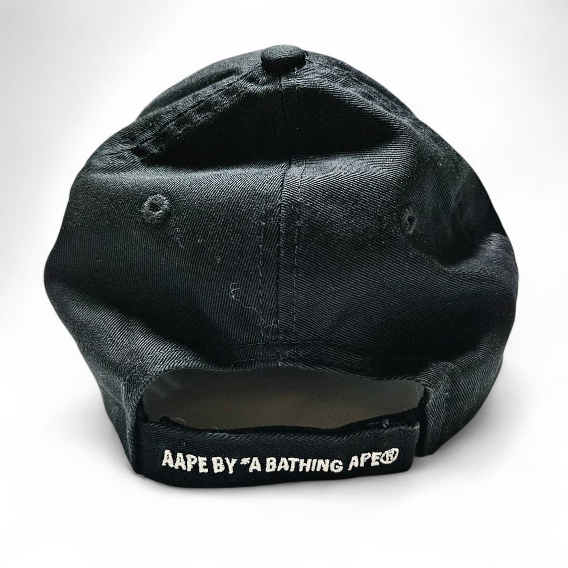[FREE][AapeX뉴에라] 성조기 헤드 와펜 베이스볼 캡 블랙 상품이미지4