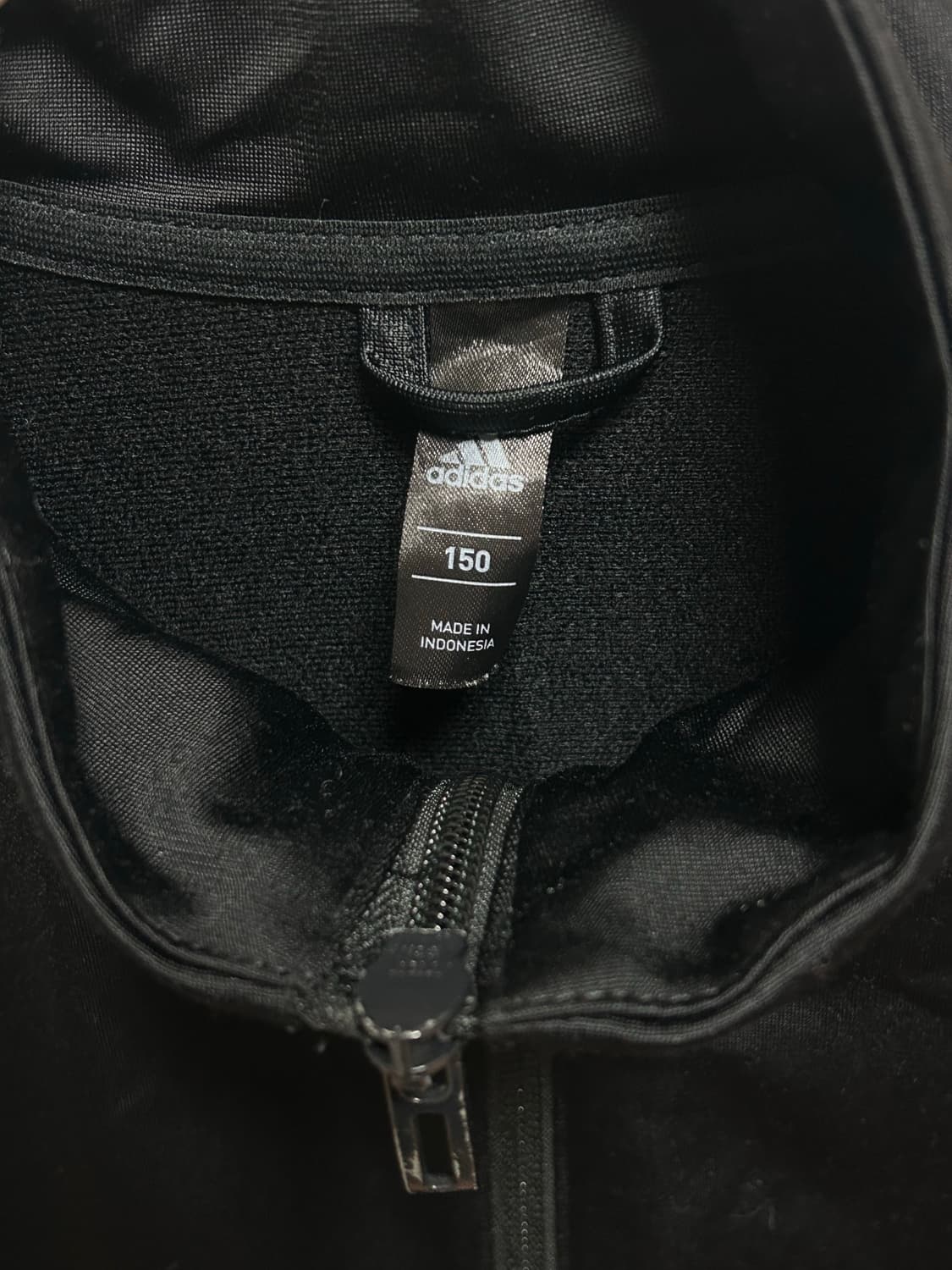 아디다스 블랙 집업 자켓 150 상품이미지2