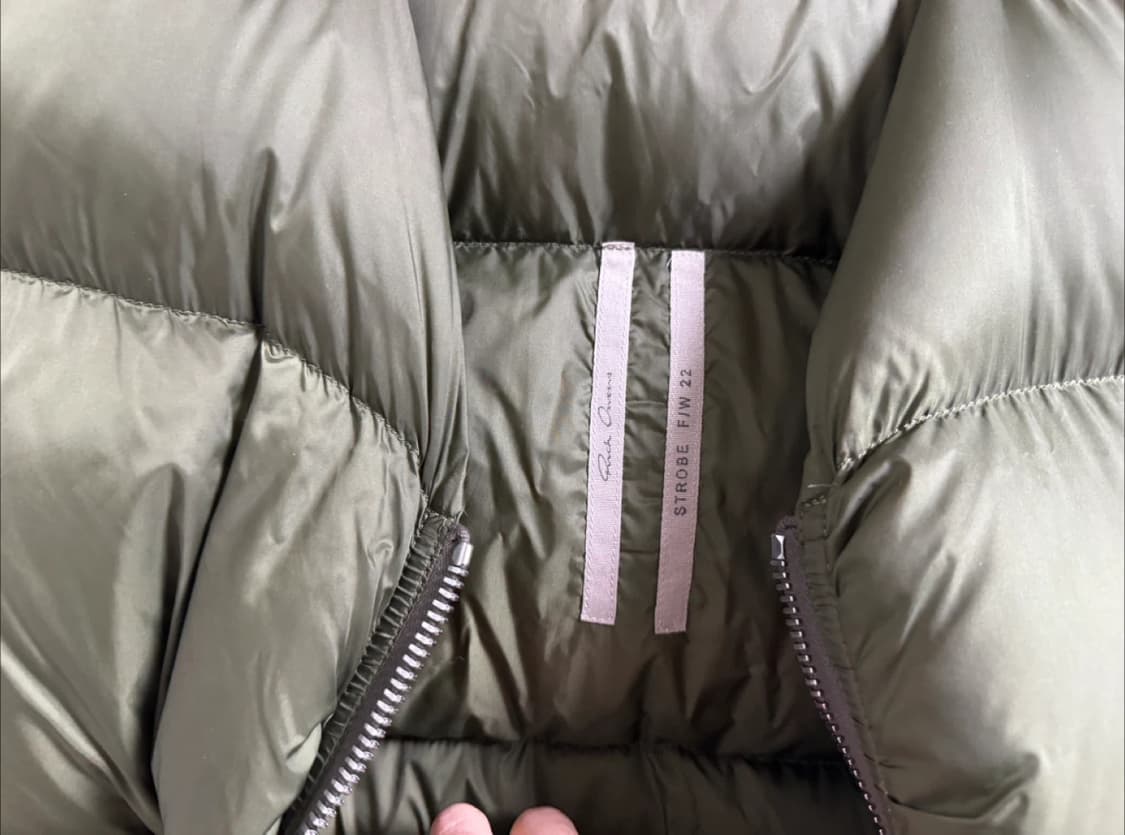 릭오웬스 패딩 조끼 50 상품이미지3