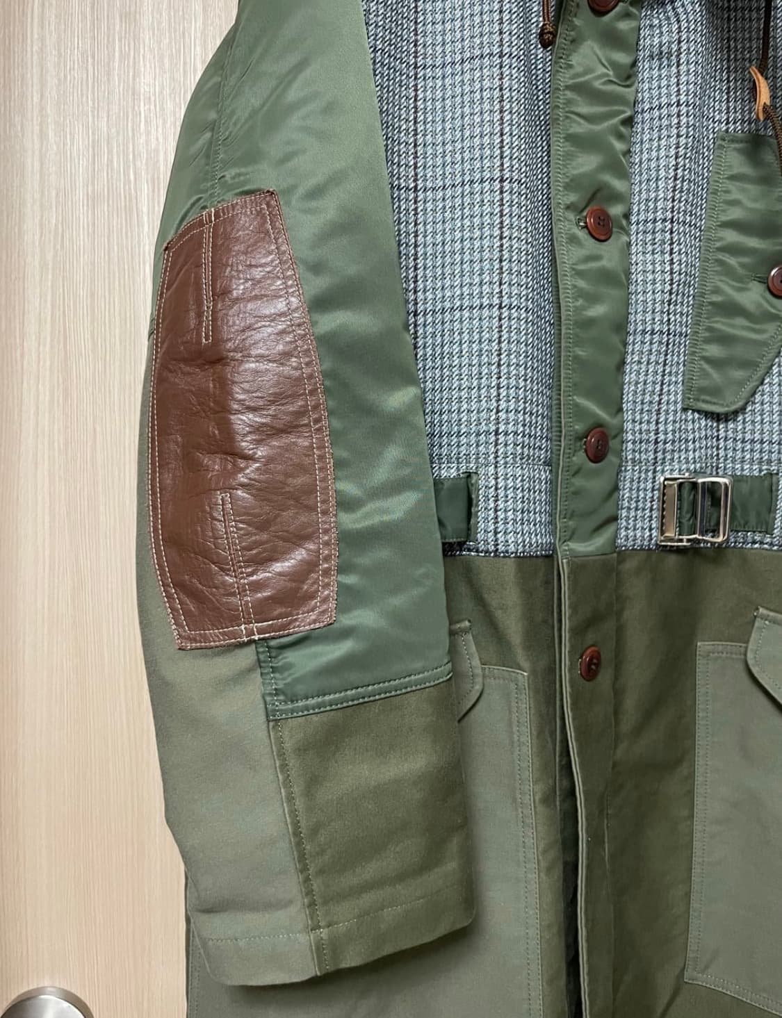 준야 와타나베 맨 꼼데가르송 몰스킨 코트 상품이미지3