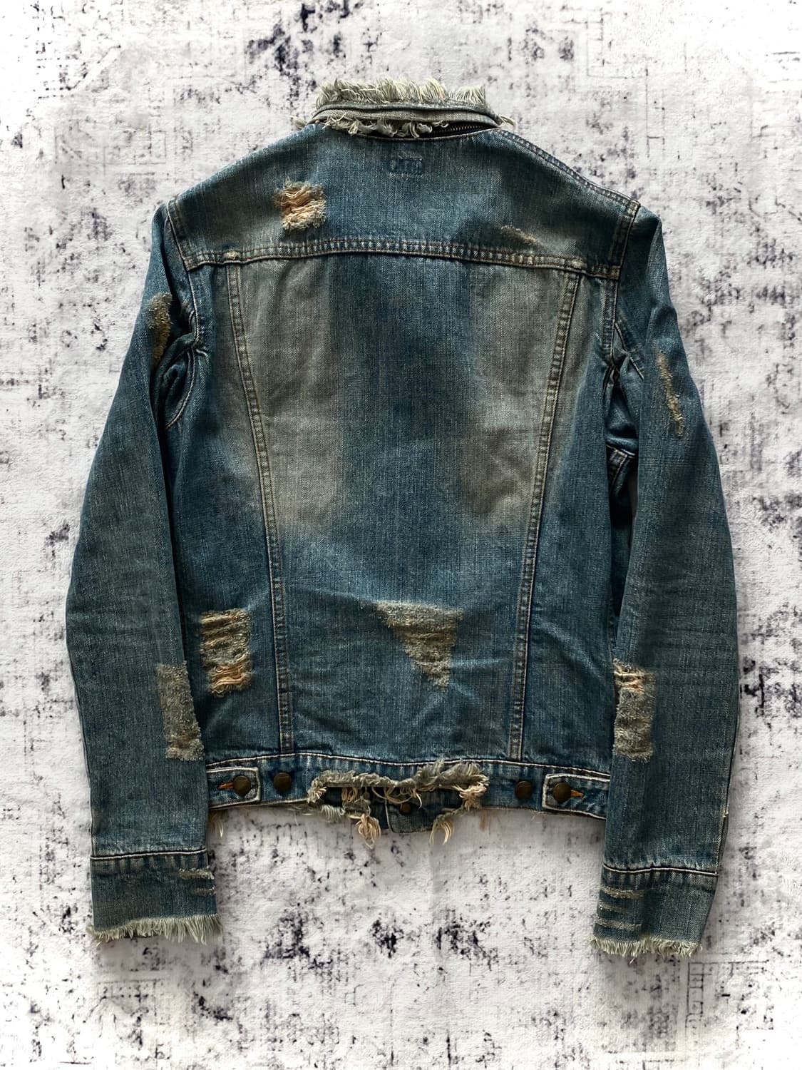 L.G.B. 디스트로이드 데님 자켓 상품이미지6