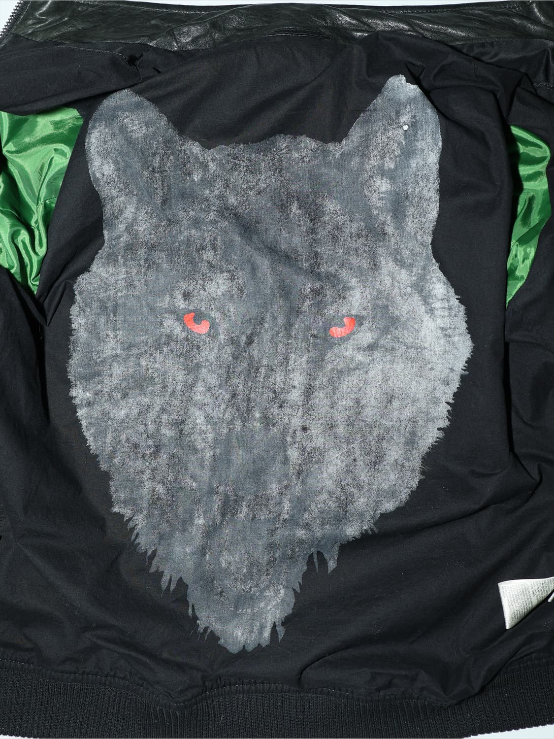 [정품]디젤 레더 믹스 블랙 자켓 00SJ6Y-0NAIS-900 L 상품이미지7