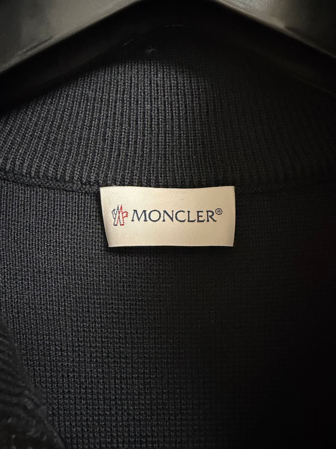 24fw/국문택 몽클레어 니트패딩 블랙 XL 상품이미지2