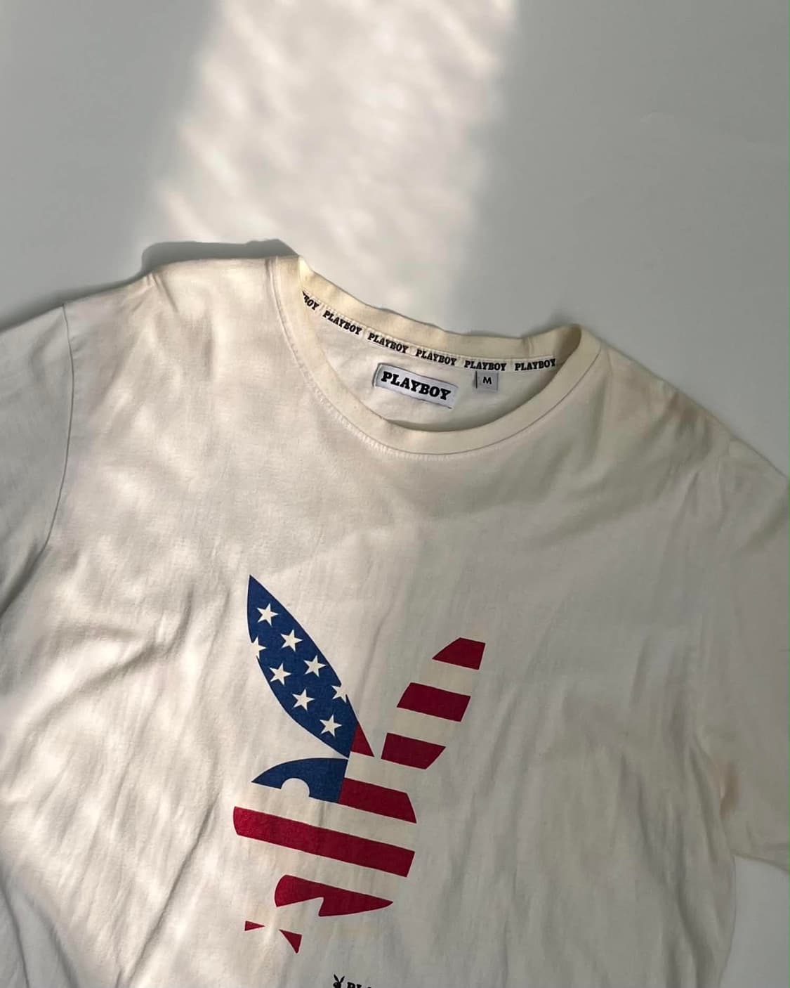 [M] Playboy 플레이보이 USA 버니 로고 반팔 티셔츠 상품이미지3