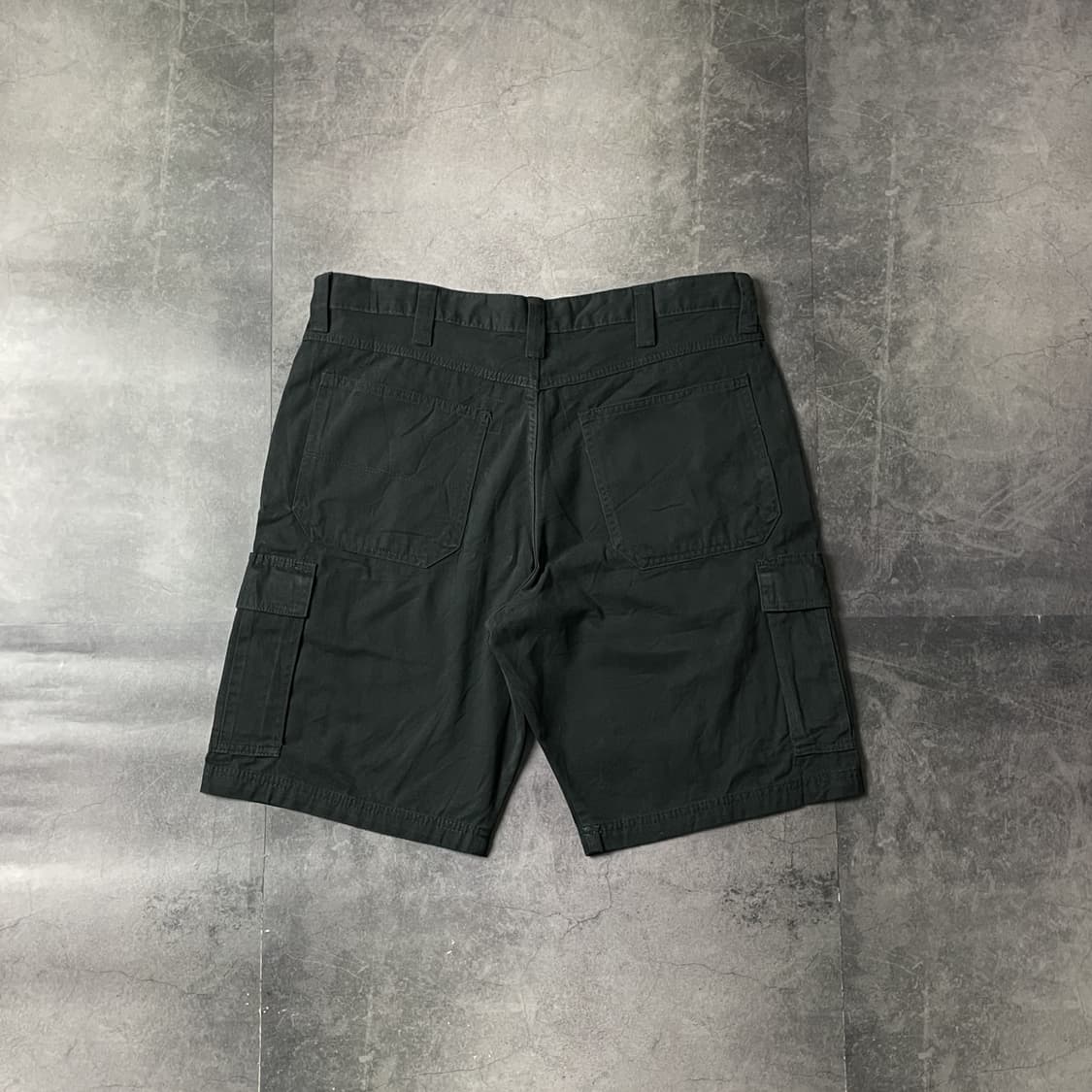 WRANGLER 데드스탁 랭글러 블랙 카고 하프 팬츠 A00746 상품이미지6