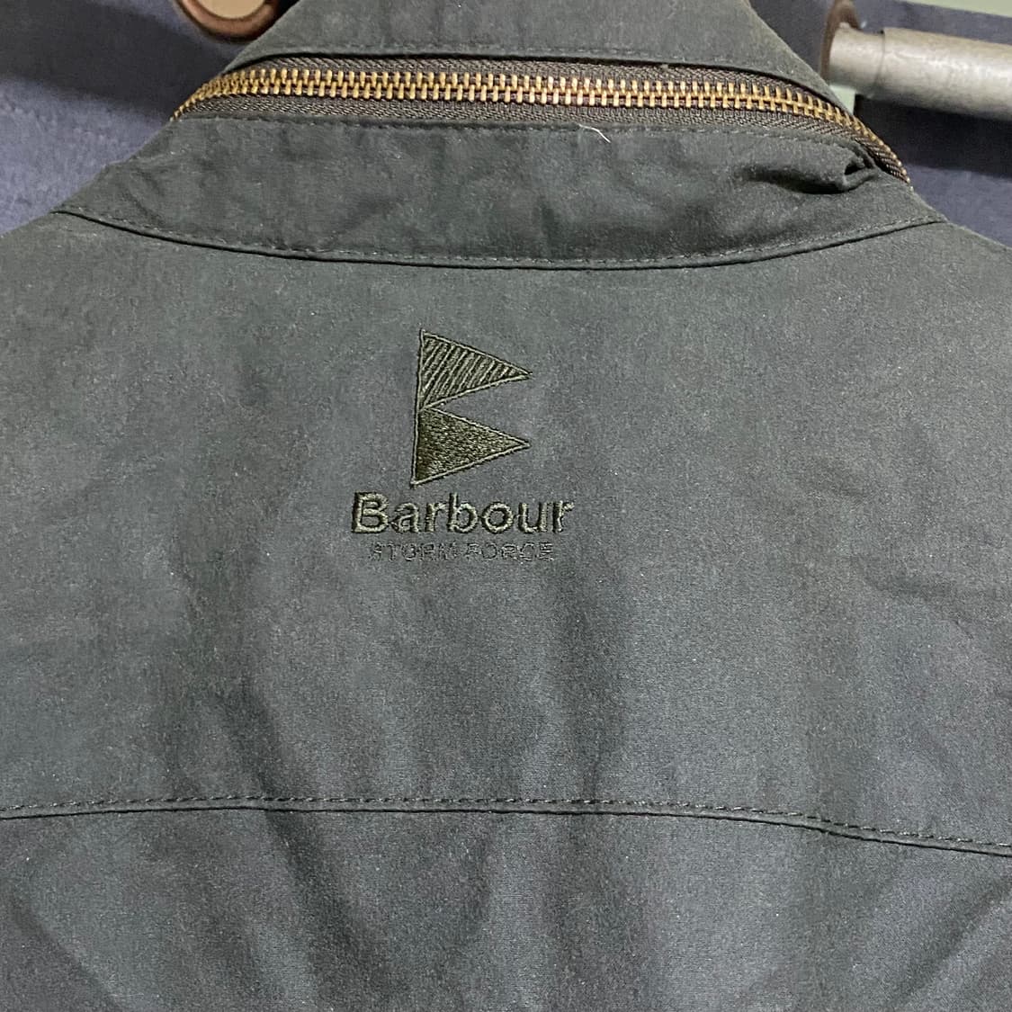 바버 스톰포스 라인 왁스자켓 M 상품이미지4