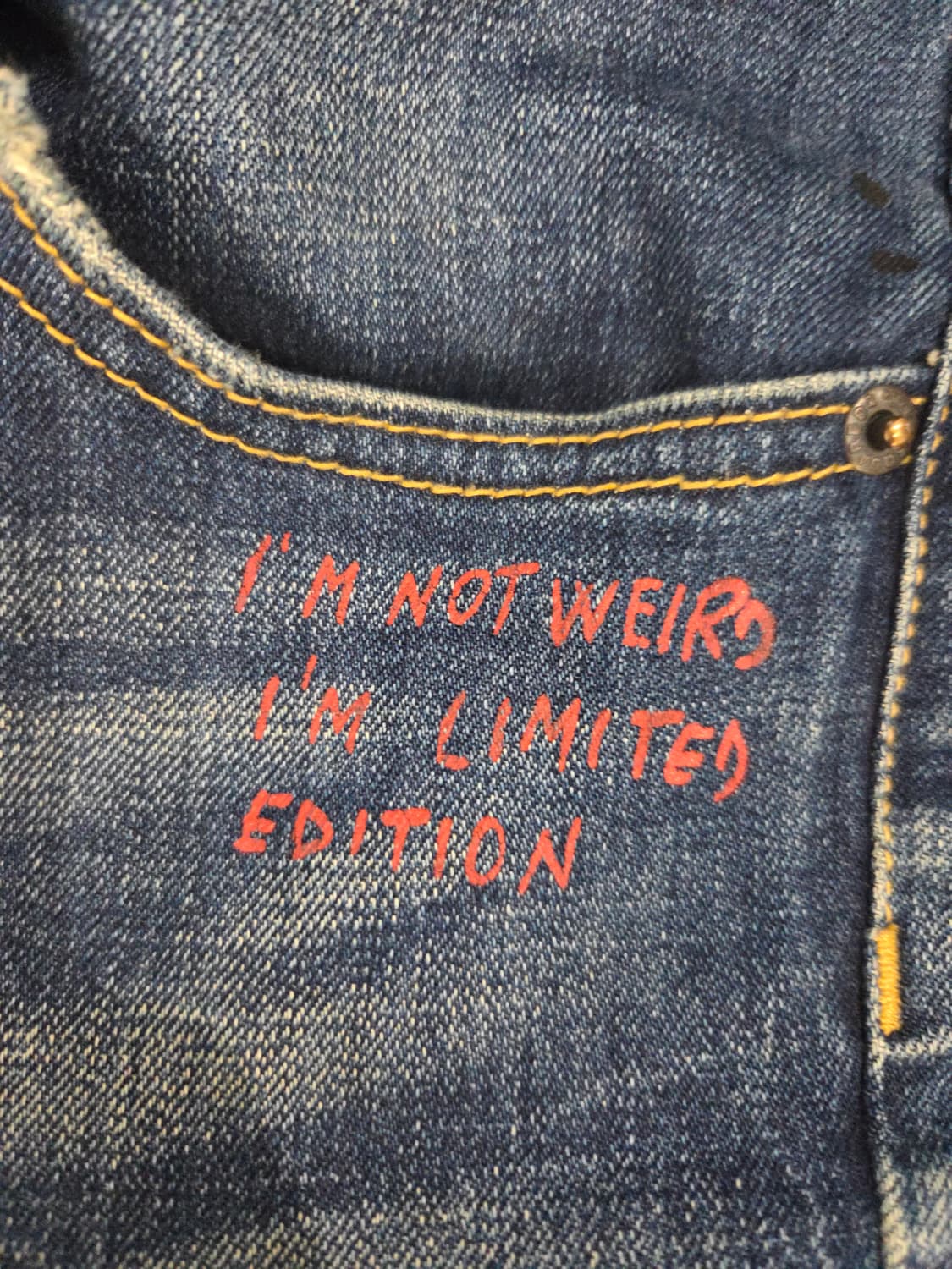 디스퀘어드2(DSQUARED2) 레터링 지퍼 슬림 진 상품이미지7