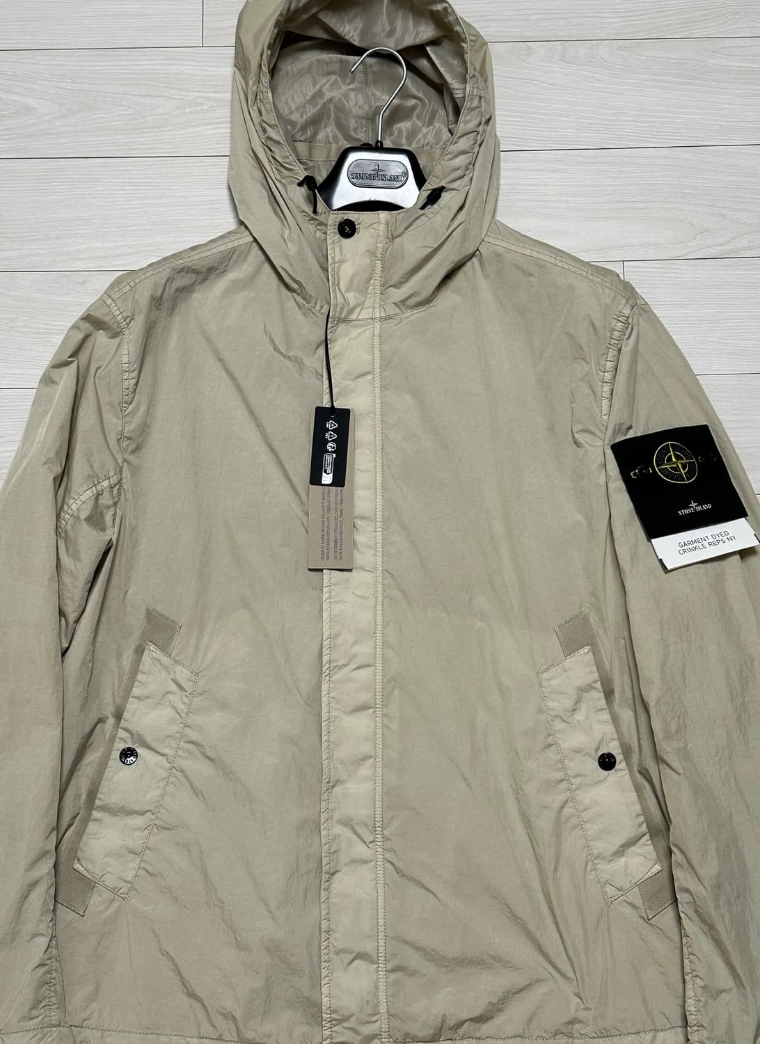 스톤아일랜드 크링클랩스 안티드롭 자켓 25ss L(105) 상품이미지4