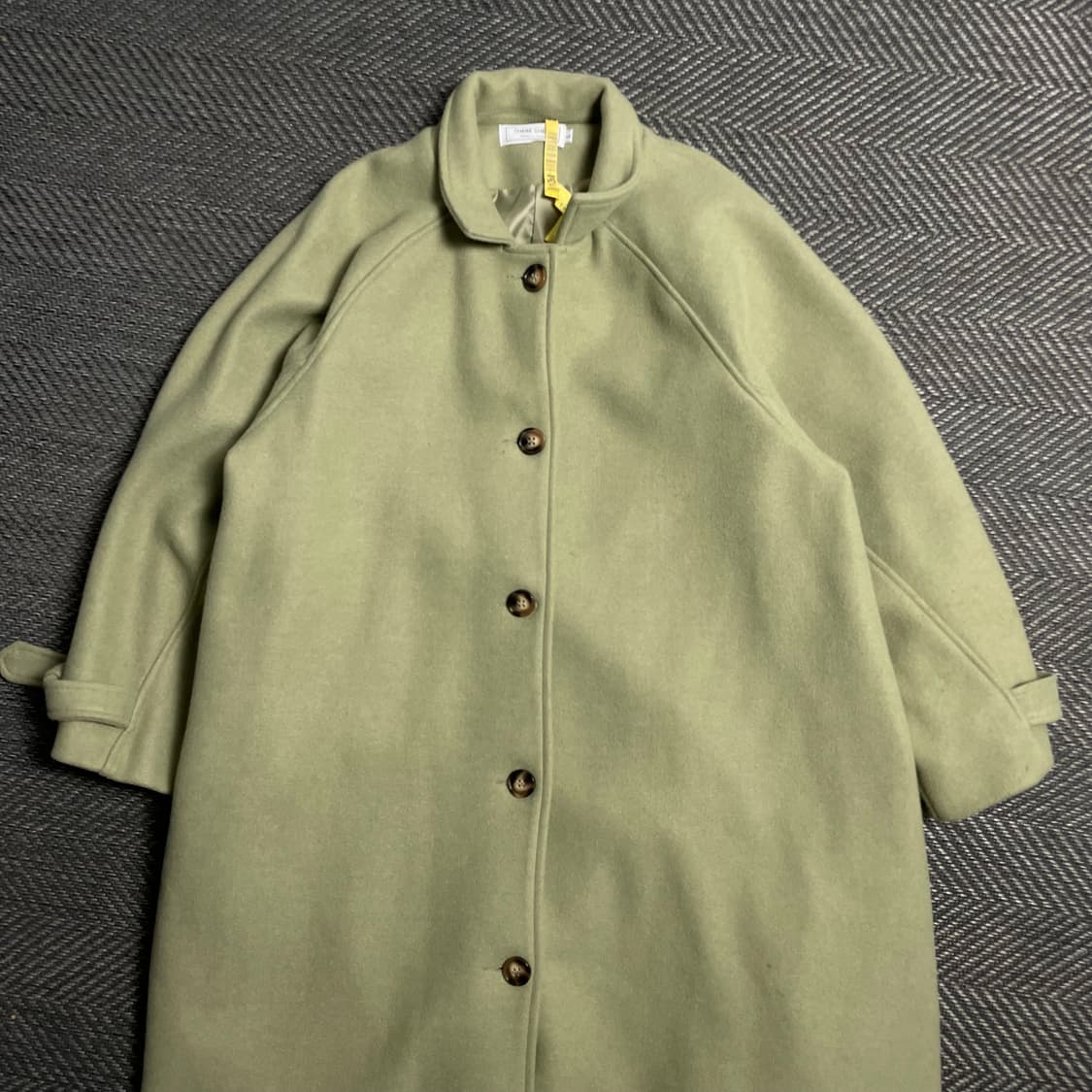 There she is 울 혼방 박시핏 롱 코트y 5329 상품이미지4