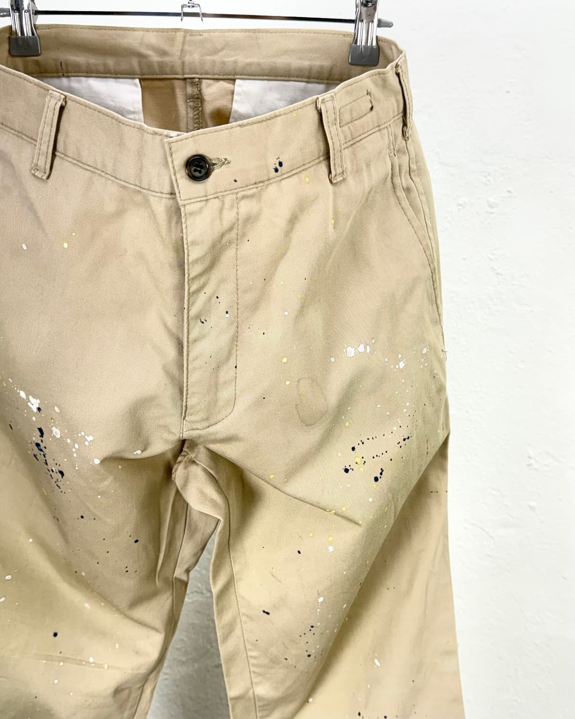 꼼데가르송 옴므 플러스 페인터 배이지 코튼 치노 팬츠 상품이미지3