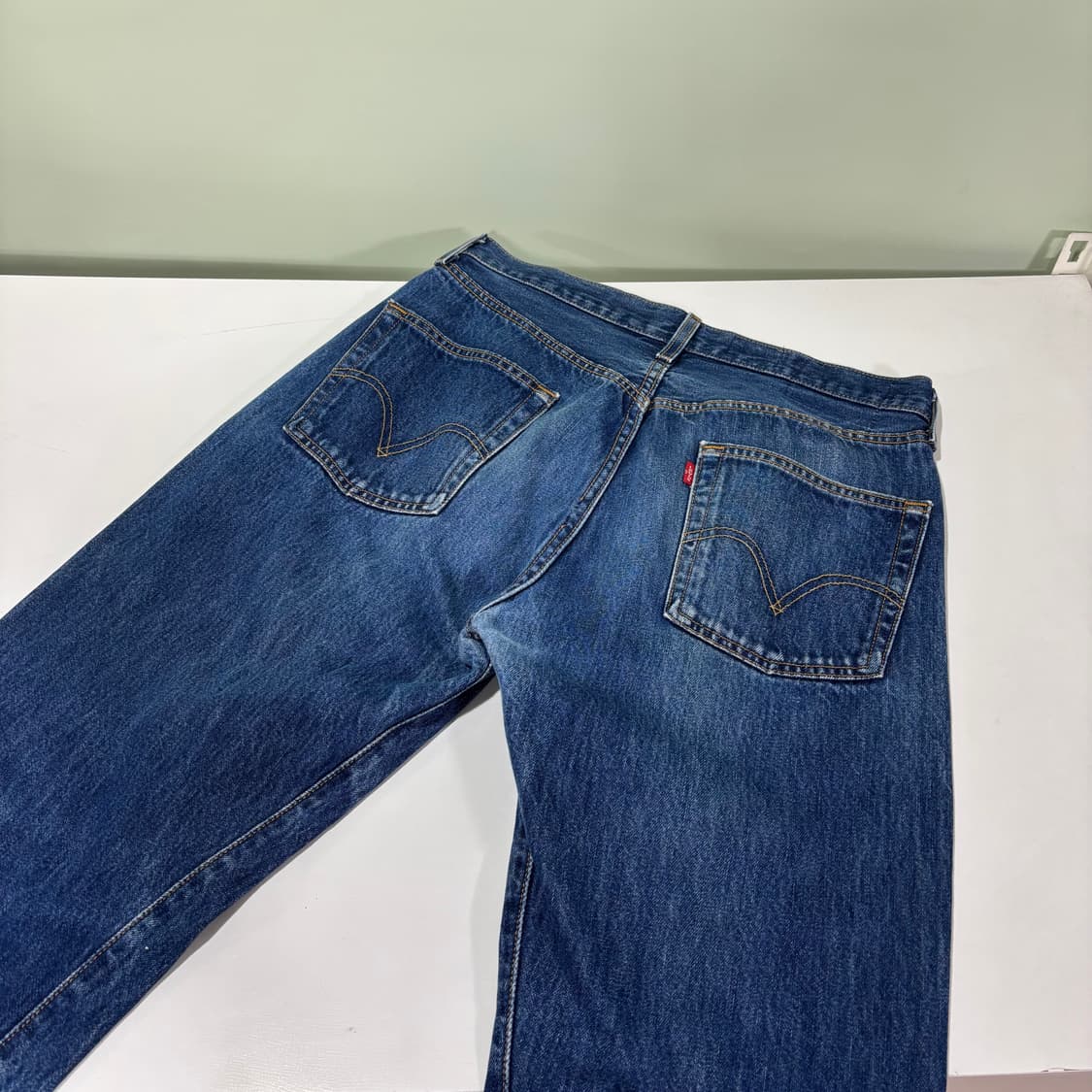 M YOUTH 유스 리바이스 레귤러핏 리메이크 데님팬츠 상품이미지1