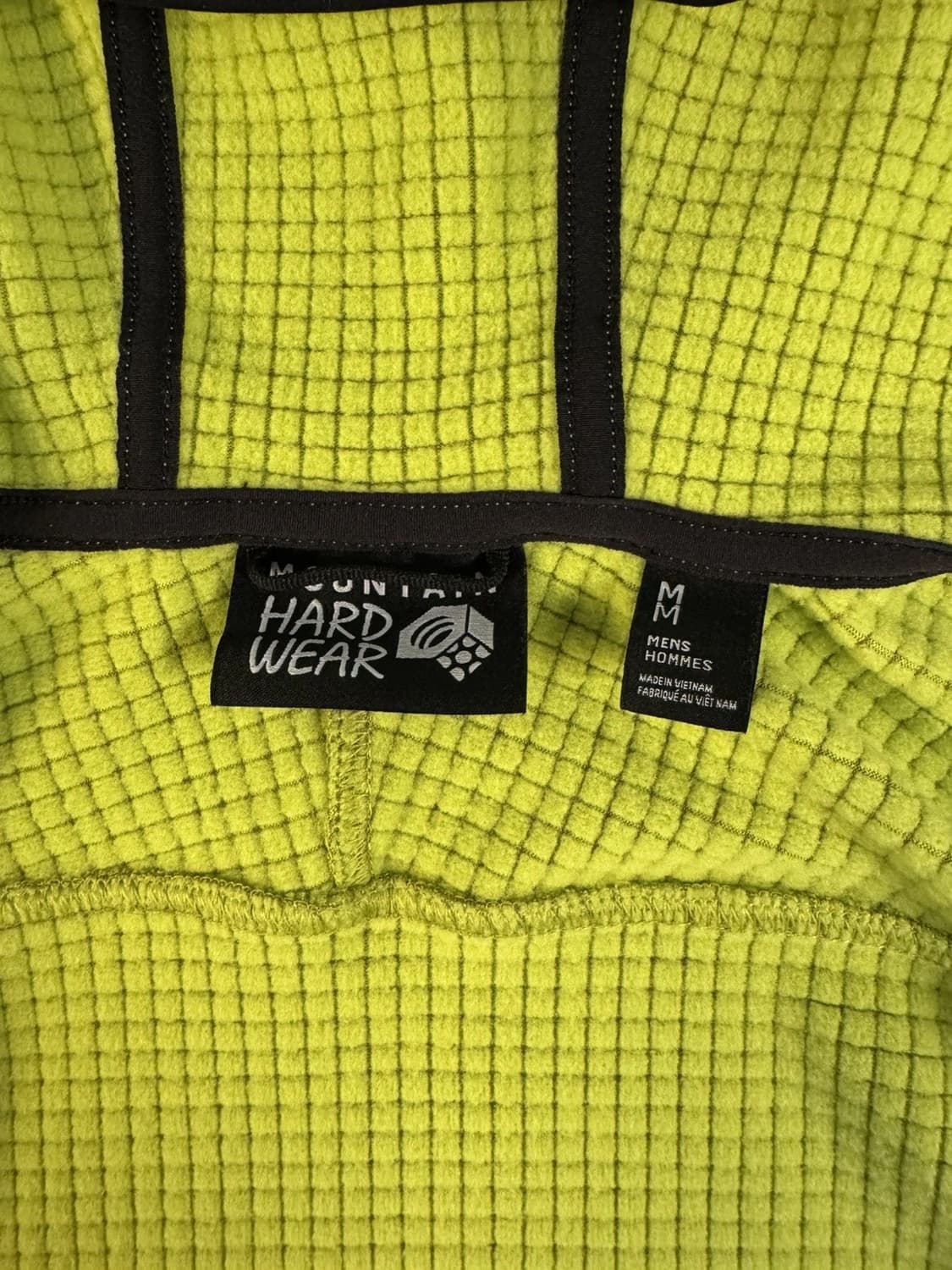 마운틴하드웨어 남성 폴라텍 파워 그리드 후드집업 문 모스 헤더 상품이미지6