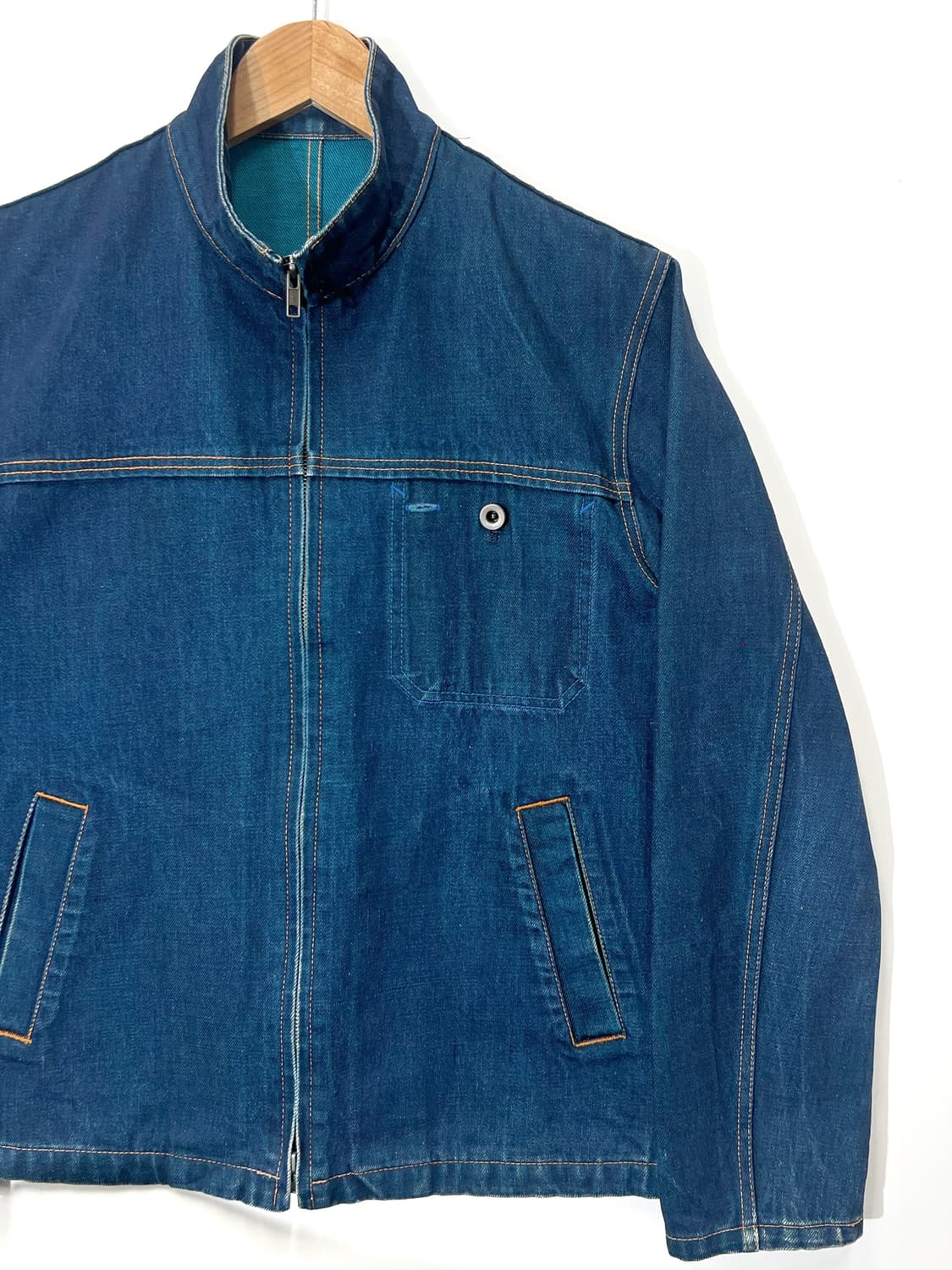 JPN Rupert Vintage Denim 2Way Zip Up Jac 상품이미지2