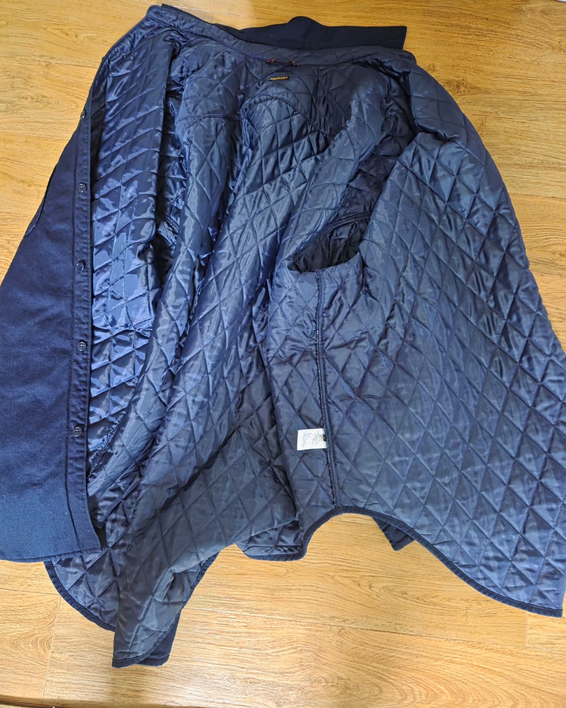 캐피탈 8온즈 데님 슬로피 셔츠 코트 상품이미지4