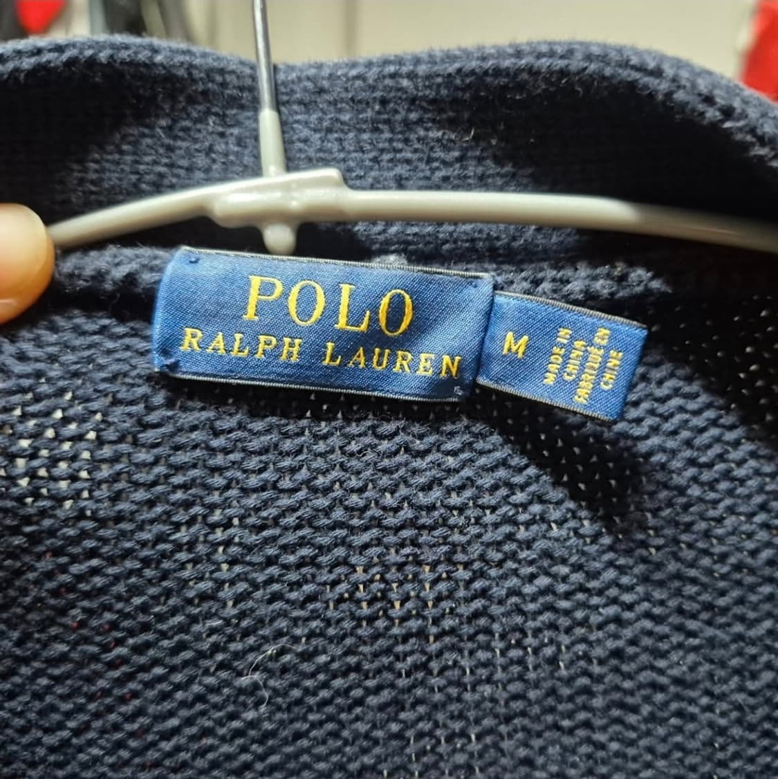 폴로 랄프로렌 컬리지 에이트 보이프렌드 가디건 m 정품 상품이미지2
