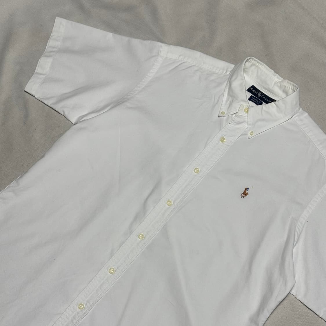 41 폴로랄프로렌 반팔 화이트 셔츠  상품이미지1