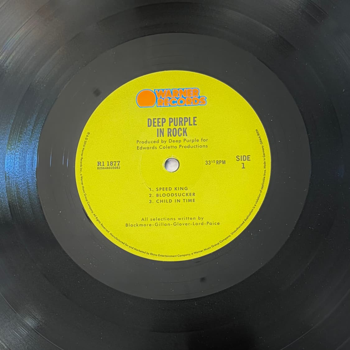 딥 퍼플 In Rock (180g 중량반) LP 엘피 음반 상품이미지4