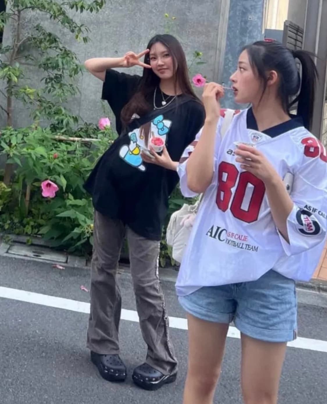 캐피탈 코듀로이 잼스톤 플레어 부츠컷 팬츠 브라운(뉴진스 혜인 착용) 상품이미지2