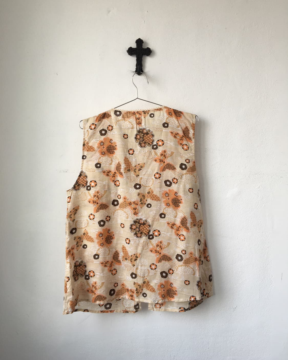 Butterfly pattern sleeveless 상품이미지3