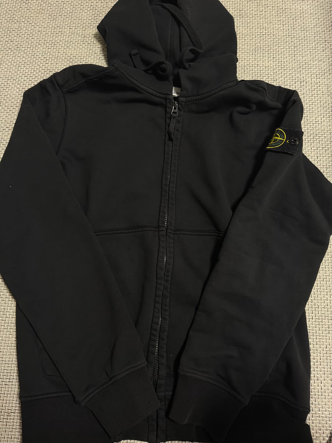 스톤아일랜드 후드집업 블랙 L 상품이미지1