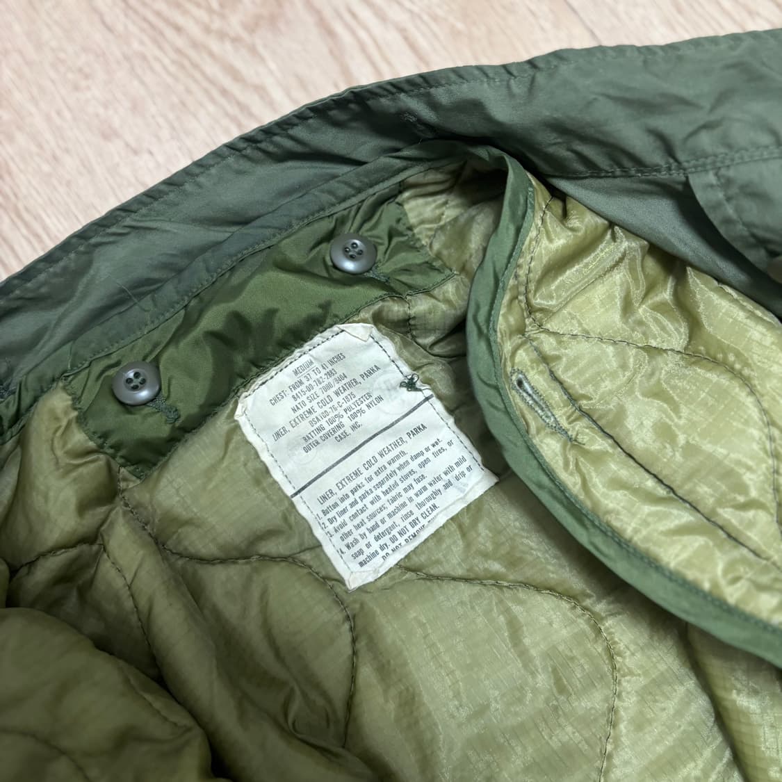 오리지널 M65 개파카 상품이미지2