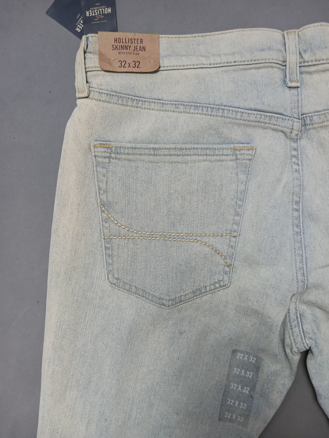 새제품 [32] 홀리스터 빈티지 아이스 워싱 스키니진 청바지 상품이미지8