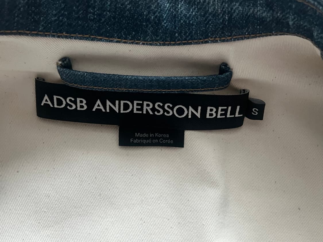 앤더슨벨 트롱프뢰유 데님자켓 [S] awa635m 상품이미지4