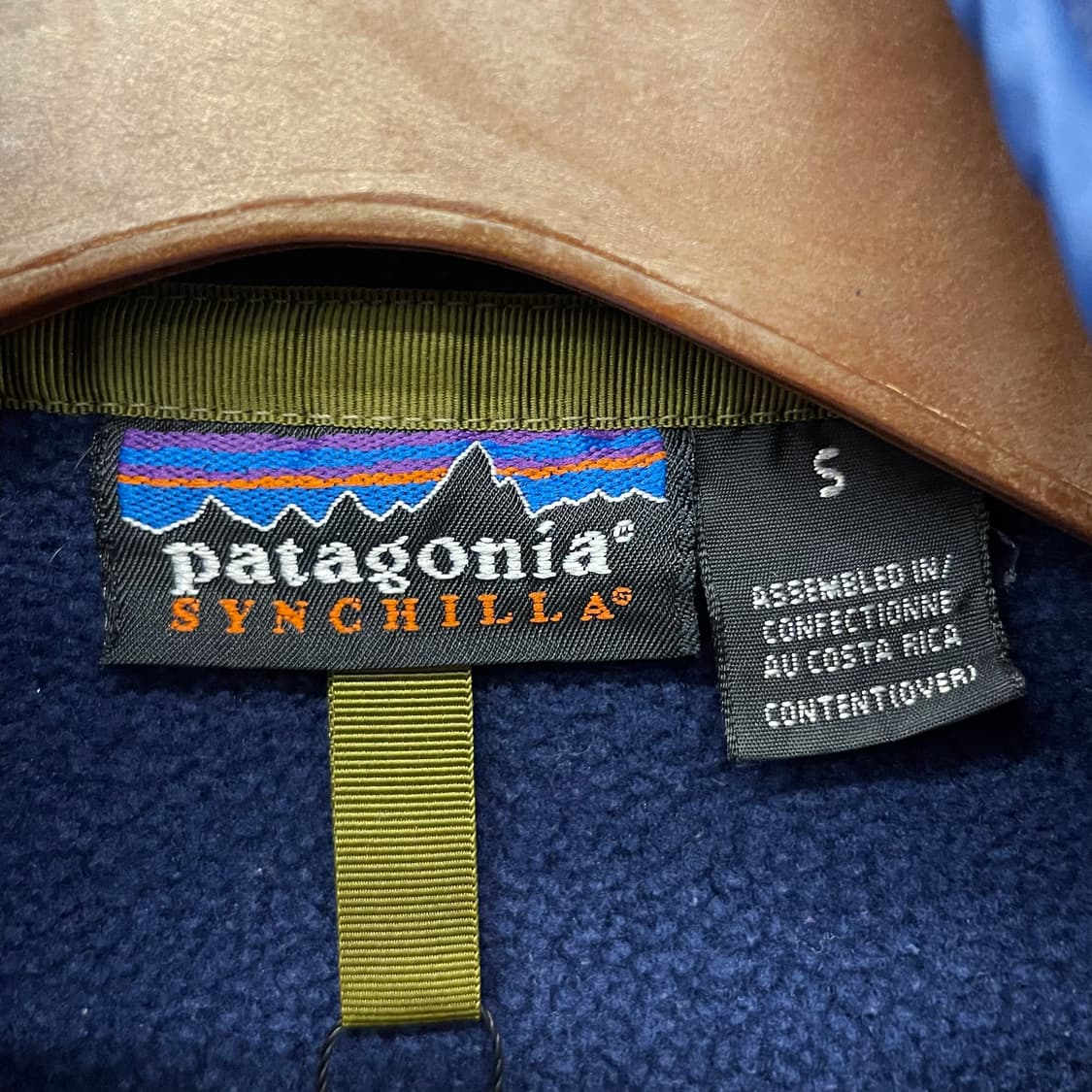 90s 파타고니아 신칠라 스냅-T 풀오버 플리스 N418 상품이미지7